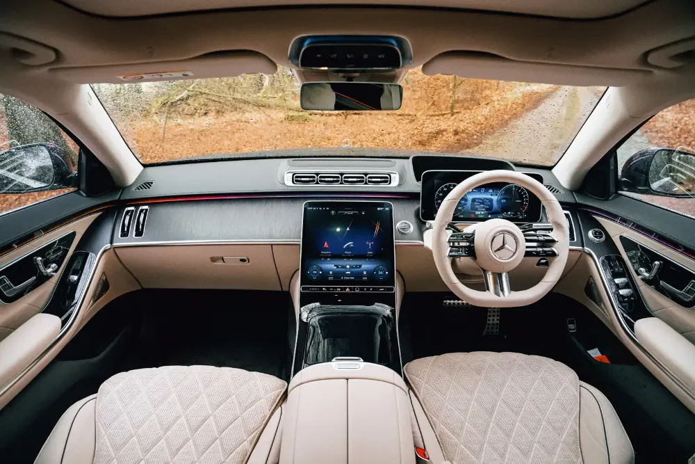 Mercedes S class interior (2)